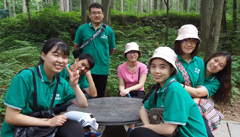 小伙伴徜徉山水間，感受清風(fēng)徐來！